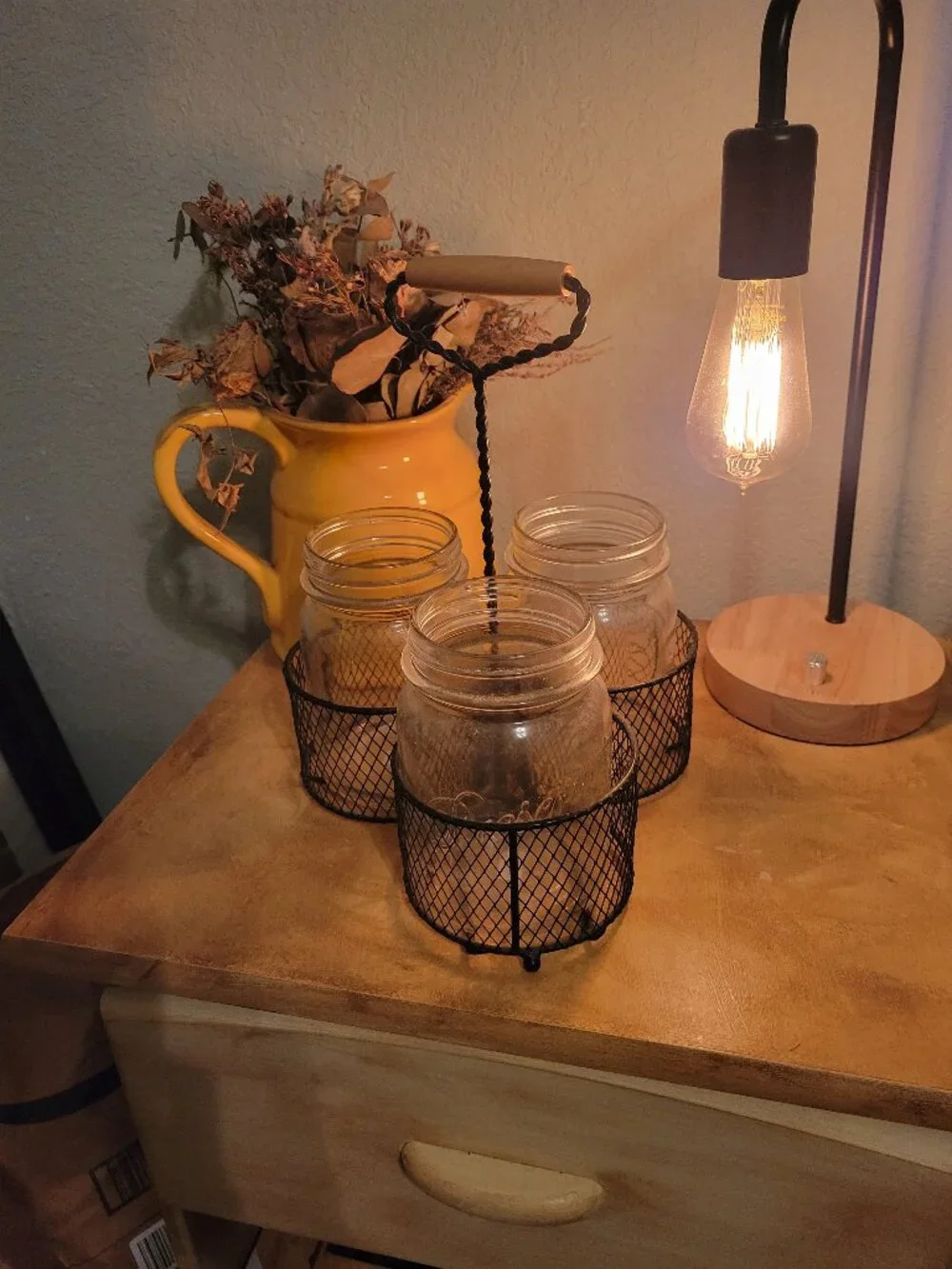 3 jar holder